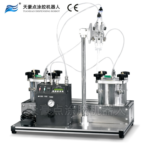 氣壓式雙液定量點涂膠機